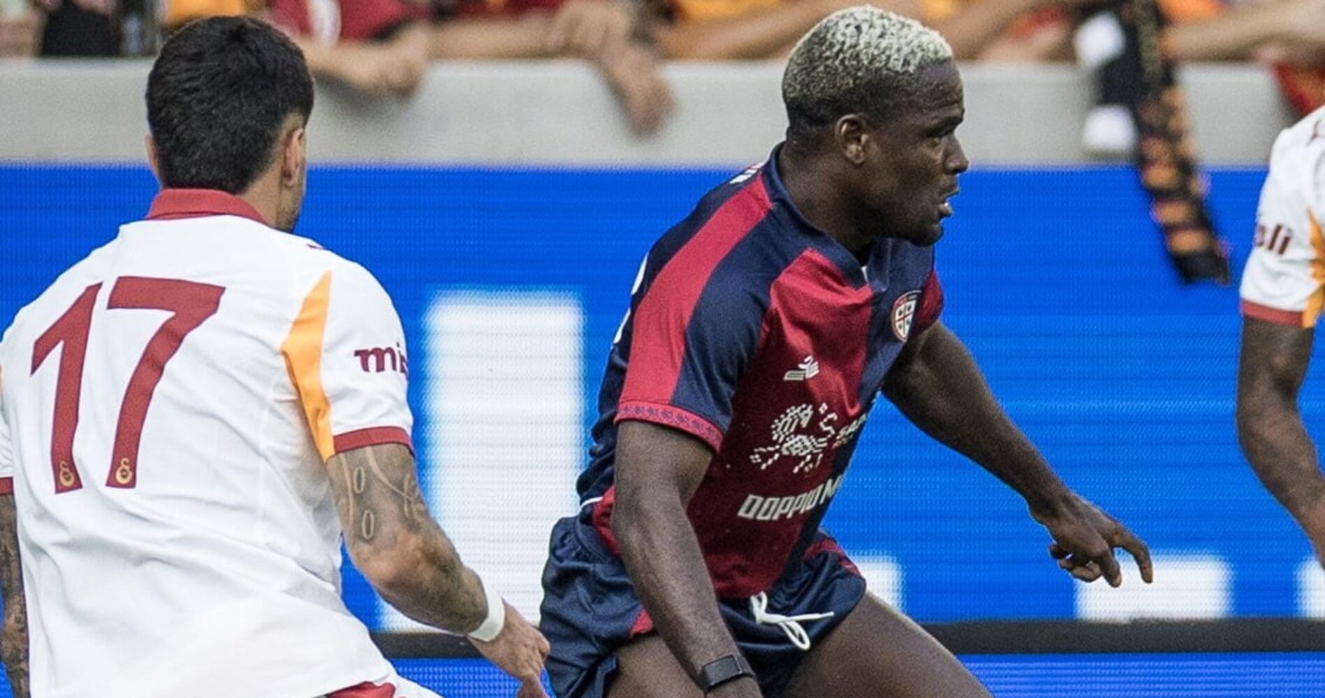 tuttosport 8211 l cagliari cade contro il galatasaray di lemina e morata 3 1