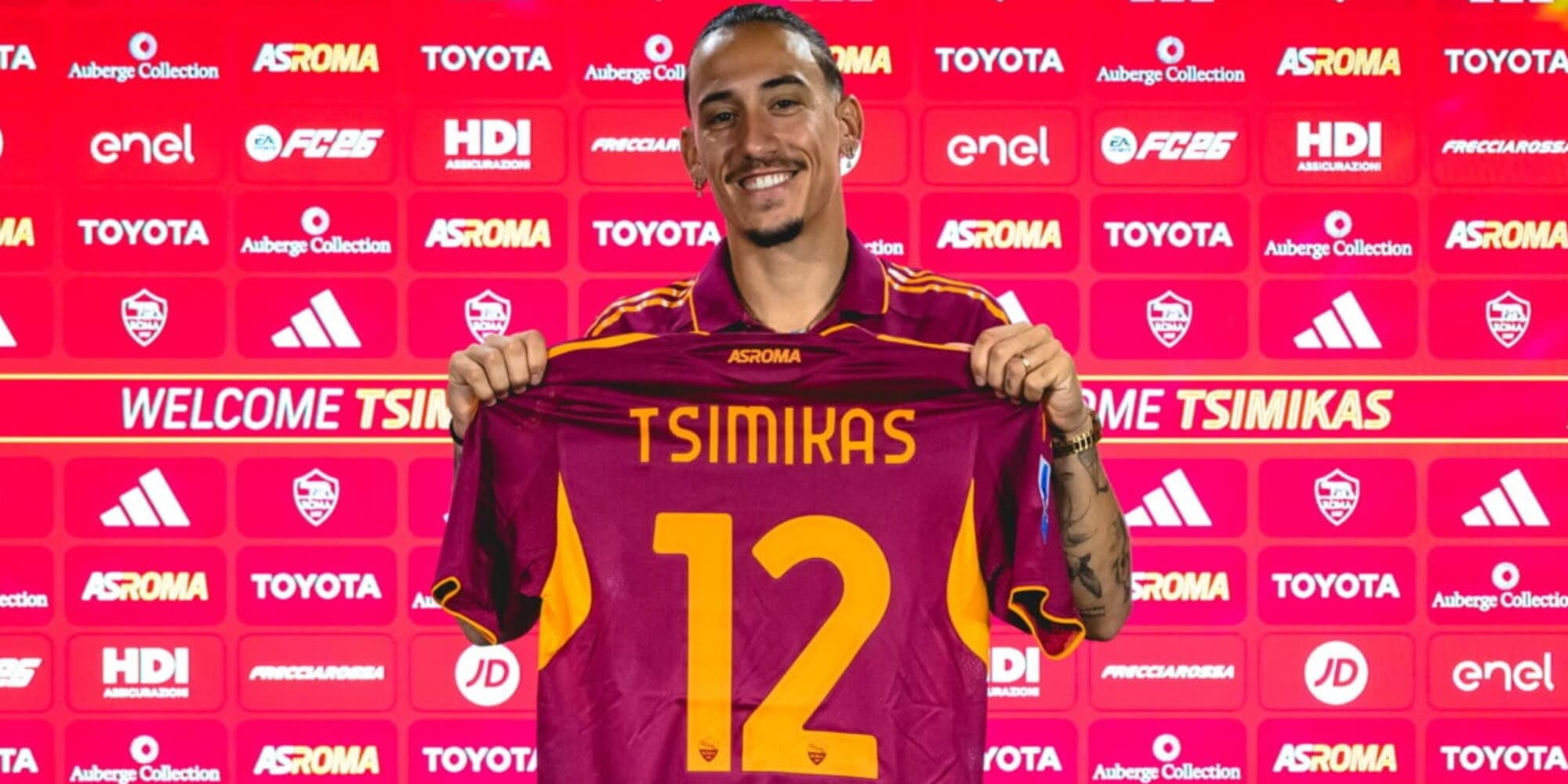 Tsimikas alla Roma: &quot;Felice di essere qui, mi sento gi&agrave; a casa&quot;. E su Gasperini…