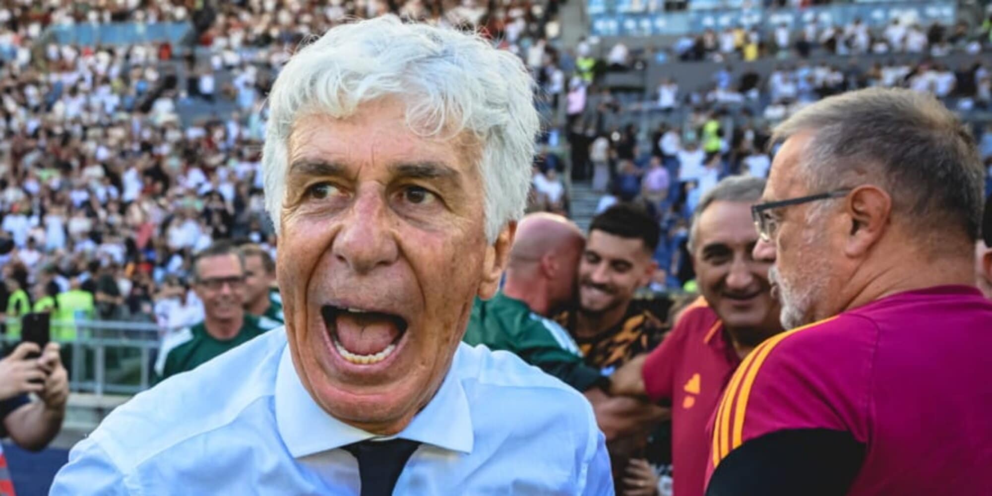 <p>Gasp, urlo Derby: &quot;Pellegrini, non avevo dubbi. Roma in grande crescita&quot;</p>