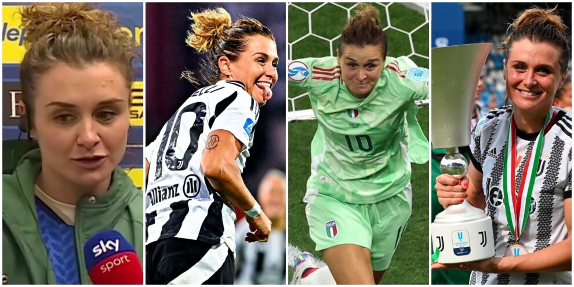 Girelli, saluto da lacrime: "Juve, ti amo. Ti porto in America e parto per tornare"