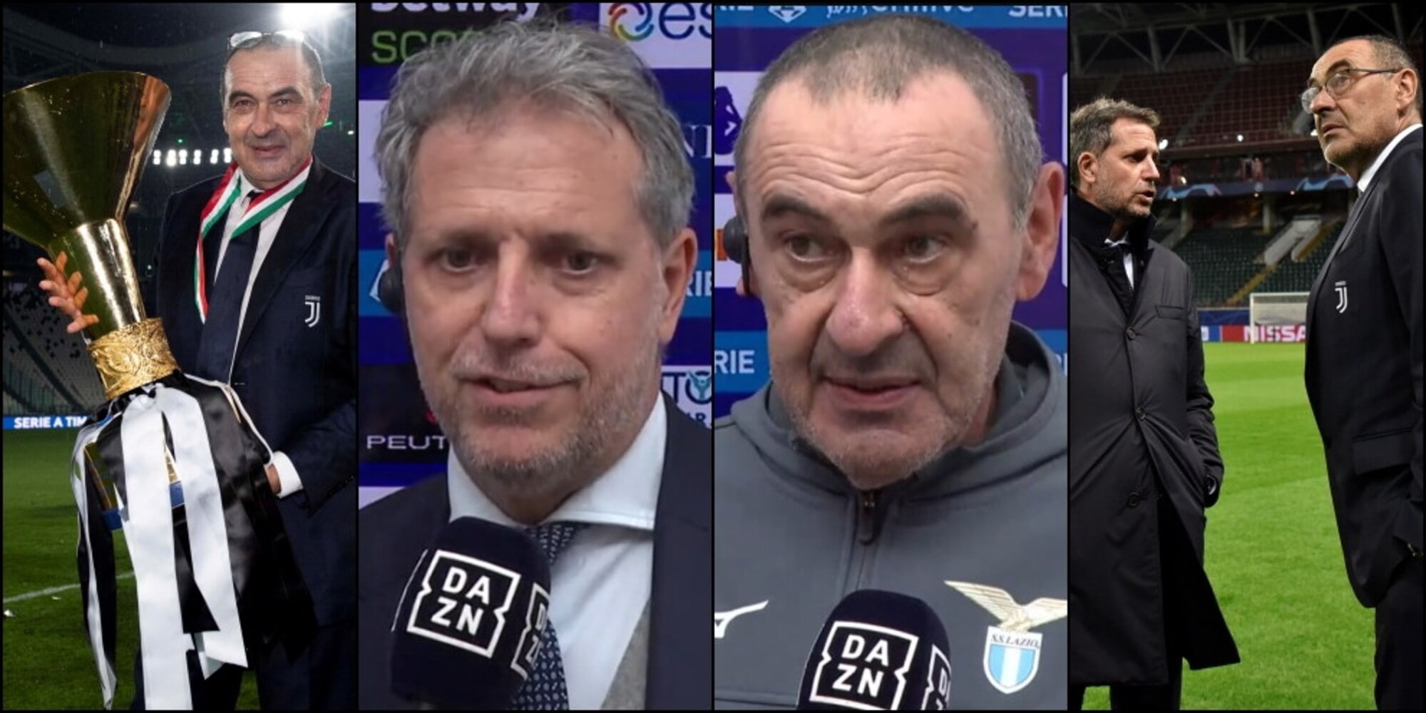 "Molti ricordano male", "Alla Juve rapporti tesi ma...": Paratici-Sarri, ricordi Scudetto
