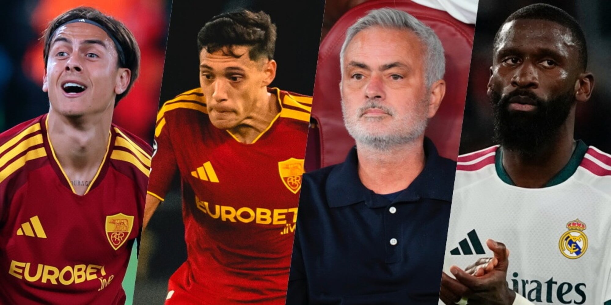 Pagelle Roma-Real: Dybala indiavolato, disastro Molina. Mou zittisce tutti, Rudiger tabula rasa