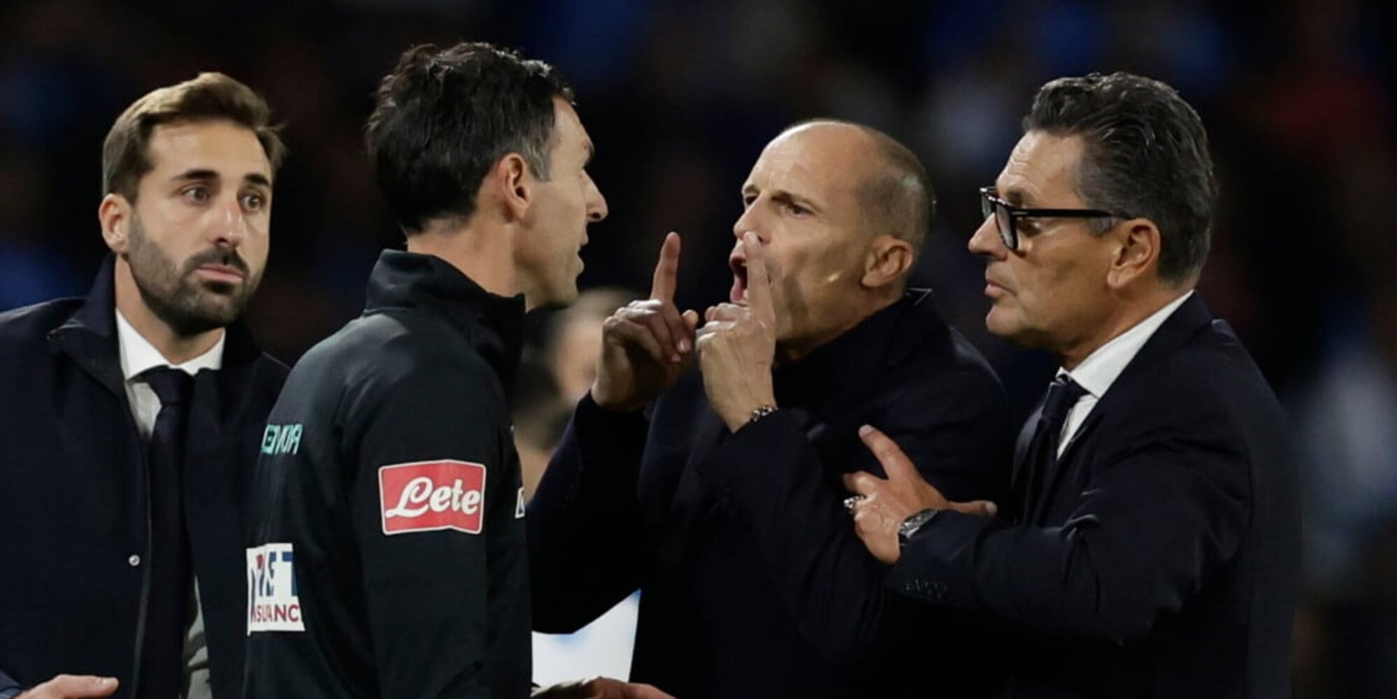Kétmeccses eltiltást kapott Massimiliano Allegri, a Napoli fellebbez