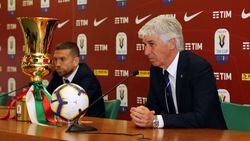 Coppa Italia, l'emozione di Gasperini e Gomez in conferenza