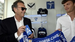 Brescia, Cellino e il figlio presentano la nuova campagna abbonamenti