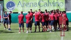 Il Cagliari di Maran si prepara in Trentino per la nuova stagione