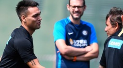 Conte scopre Lautaro Martinez: saluti alla Pinetina
