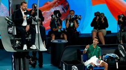 Djokovic furioso con l'arbitro: "Ora sei famoso, ben fatto!"