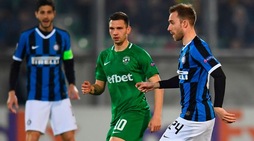 Gioiello di Eriksen e il solito Lukaku: l'Inter supera il Ludogorets