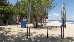 Coronavirus, spiagge vuote in Indonesia