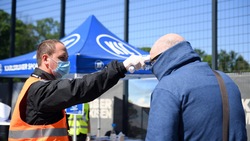 Germania, allo stadio mascherine e controllo della temperatura