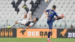 Juve, Ronaldo ci riprova: rovesciata allo Stadium!