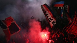 I tifosi del Psg al Parco dei Principi per seguire la finale col Bayern