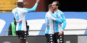 Fabian Ruiz-Osimhen, il Napoli torna a vincere: Sampdoria ko