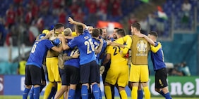 Italia, che festa dopo la vittoria con la Svizzera