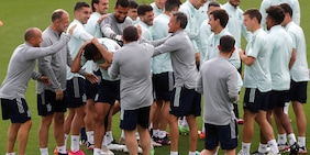 Spagna, allenamento vista Slovacchia: Rodri "preso di mira"