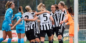 Juve Women show contro il Napoli: Hurtig e Caruso in gol