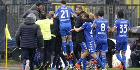 Napoli shock, vince l'Empoli: papera di Meret, Pinamonti super