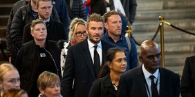 Beckham, capitano di una nazione nel dolore