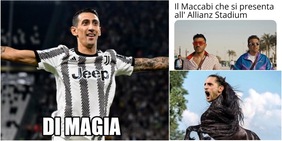 "Di Magia": la Juve stende il Maccabi e scatena i social