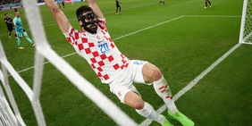 L'uomo mascherato della Croazia, obiettivo Juve FOTO