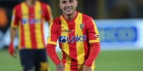 Strefezza glaciale dal dischetto, Lecce di misura sull'Udinese