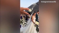 Assisi, Spinazzola si è sposato con Miriam