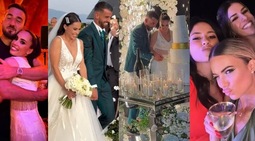 Spinazzola e Miriam Sette, le foto del matrimonio, la festa e gli invitati