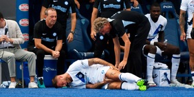 Inter, Arnautovic ko tra le lacrime: l'attaccante resterà fuori a lungo