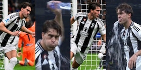 Vlahovic gol, suspence Var e poi vola la bottiglietta: l'esultanza rabbiosa