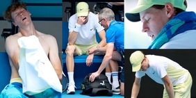 Trema e fatica a respirare: paura Sinner, cosa è successo agli Australian Open