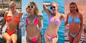 Anastasia Potapova, il relax dopo l'eliminazione agli Australian Open