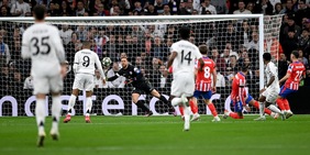 Rodrygo, golazo che stappa Real-Atletico e bacio allo stemma