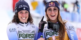 Brignone-Goggia, la premiata ditta: Federica artiglia la Coppa