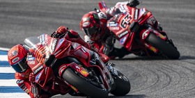 Sorriso Marquez, dubbi Bagnaia: umore e opinioni diverse