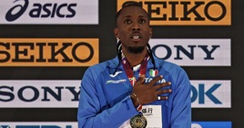 Diaz salta sul mondo: "Ho la pelle azzurra"