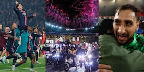 Il Psg torna in finale di Champions: fuochi d’artificio e caroselli, che festa a Parigi!