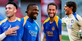 Lautaro e Thuram sorridenti, Inzaghi carico: rifinitura Inter all'Allianz Arena