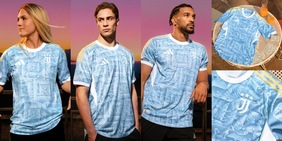 La seconda maglia Juve ispirata al mare e all'estate italiana