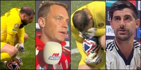 "Non vedi come sta Musiala?", Neuer duro su Donnarumma. E risponde Courtois