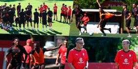 Milan, subito intensità e corsa: il discorso di Allegri, sorrisi Landucci, Ricci e Leao show!