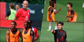 Allegri battezza il nuovo Milan sotto il sole e Ricci è già il riferimento