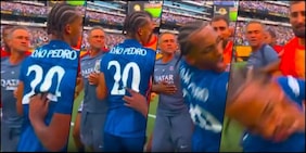 Luis Enrique, mani in faccia a Joao Pedro dopo il ko Psg: la rissa in campo