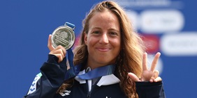 Taddeucci argento nella 3 km. Paltrinieri giù dal podio: "Non è la mia gara"