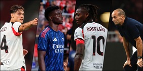 L'Arsenal assedia il Milan, Allegri non arriva quasi mai in porta: il ko per immagini