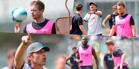 Conte show in allenamento: carica, indicazioni e consigli a Lukaku, De Bruyne e compagni