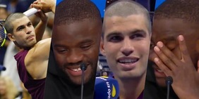 Alcaraz rasato a zero stende Opelka e la reazione di Tiafoe al nuovo look di Carlos è virale!