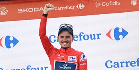 Vuelta, Colpo Turner! Gaudu, sogno rosso