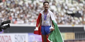 Aouani da sogno ai Mondiali di Tokyo: bronzo nella maratona maschile