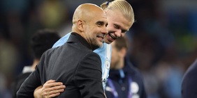 "Haaland può diventare il migliore della storia in Champions": Guardiola senza limiti. E su Conte...